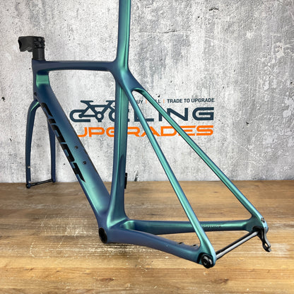 2021 Giant TCR Advanced SL Chrysocolla Medium Carbon Disc Frameset 700c 1760g
