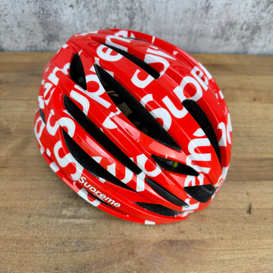 Worn Once! SUPREME Giro Syntax MIPS Medium 55-59cm Bike Cycling Helmet