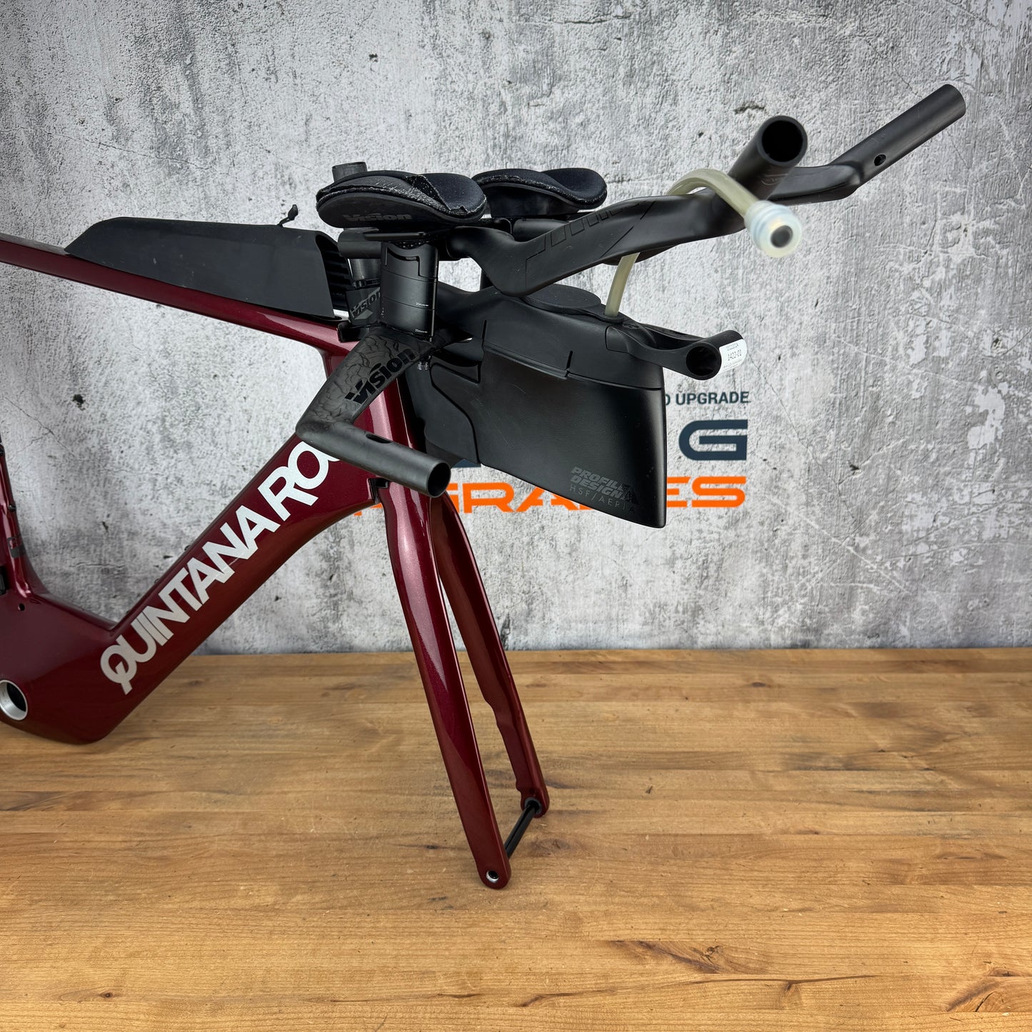 New! 2024 Quintana Roo V-PR 54cm Carbon TT/Triathlon Disc Brake Frameset 700c
