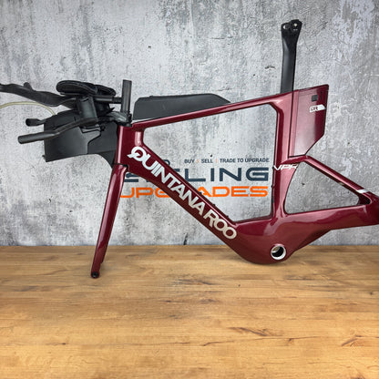 New! 2024 Quintana Roo V-PR 54cm Carbon TT/Triathlon Disc Brake Frameset 700c
