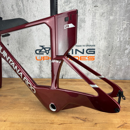New! 2024 Quintana Roo V-PR 54cm Carbon TT/Triathlon Disc Brake Frameset 700c
