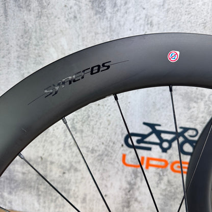 Mint! Syncros Capital 1.0 Aero 60mm Carbon Tubeless Disc Wheelset 700c 1471g