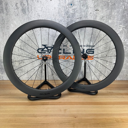 Mint! Syncros Capital 1.0 Aero 60mm Carbon Tubeless Disc Wheelset 700c 1471g