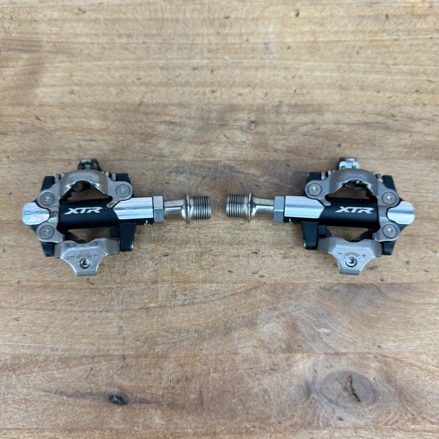 Low Mile! Shimano XTR PD-M9100 Standard 55mm XC MTB Clipless Bike Pedals 312g