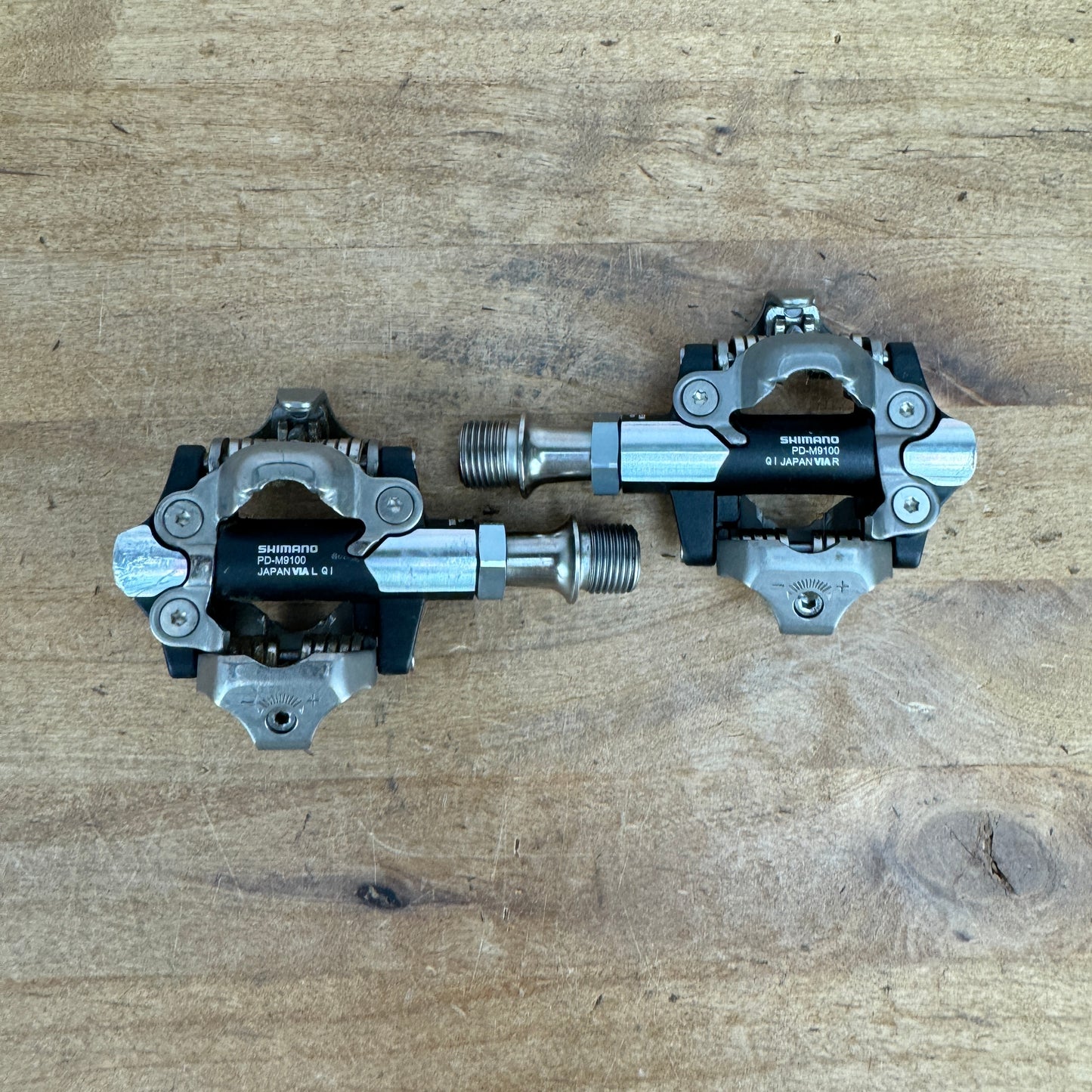 Low Mile! Shimano XTR PD-M9100 Standard 55mm XC MTB Clipless Bike Pedals 312g