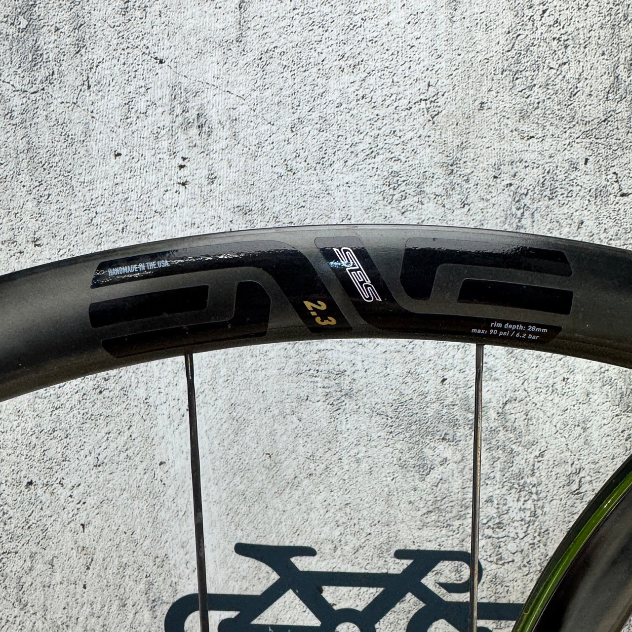 Enve SES 2.3 Innerdrive Carbon Tubeless Hookless Disc Wheelset 700c 1256g