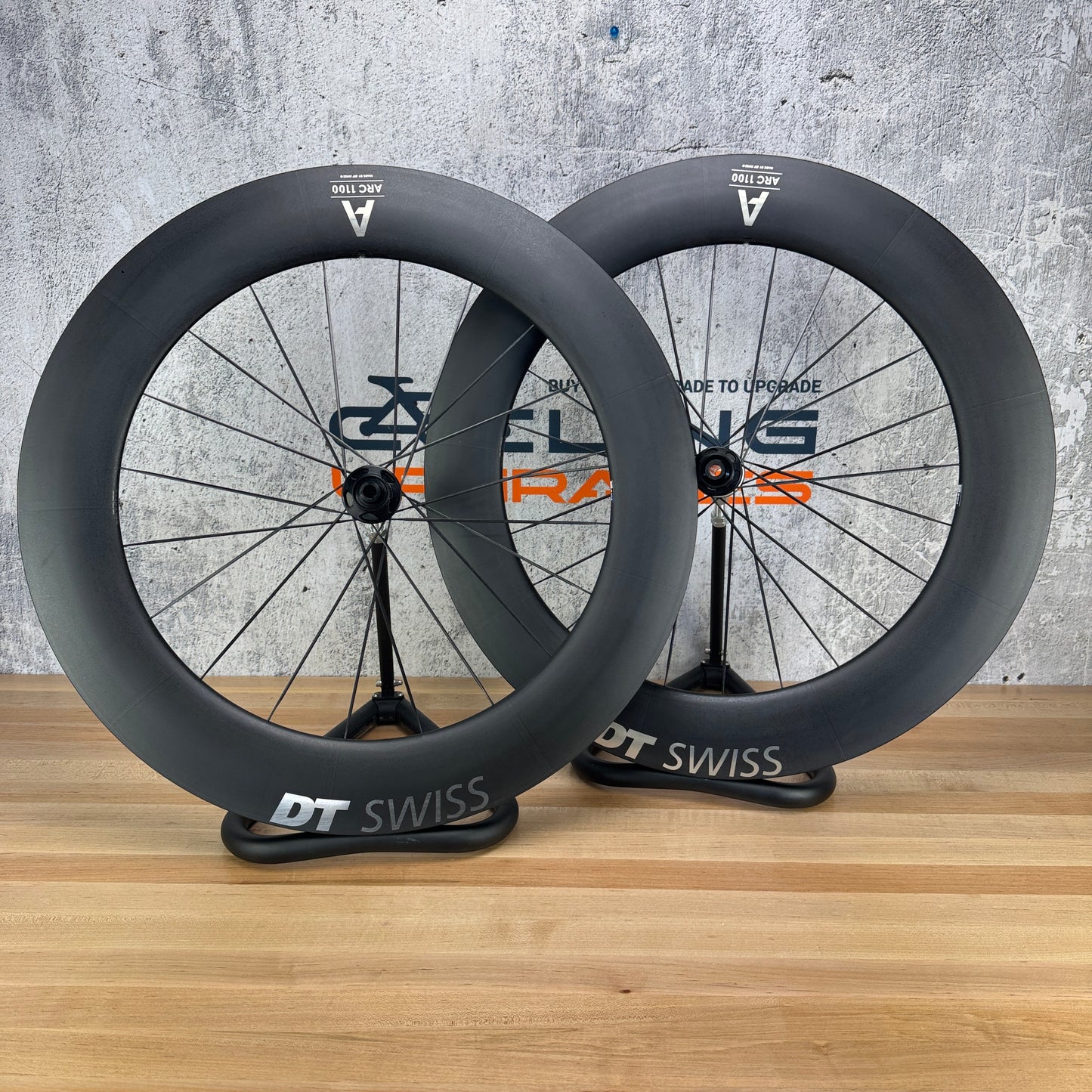 New! DT Swiss ARC 1100 DiCut 85 Carbon Tubeless Disc Wheelset 700c 180 Hubs