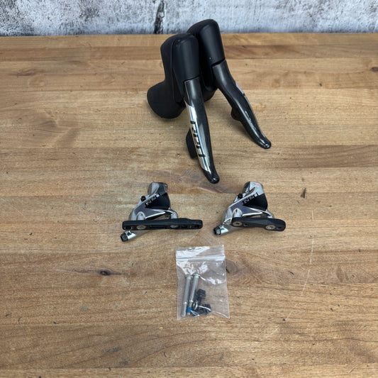 Low Mile! SRAM Red AXS D1 Electronic Hydraulic Shifters + Flat-Mount Calipers
