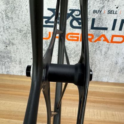 New! BLKTEC C1D GC 40mm Carbon Tubeless Hookless Disc Wheelset 700c DT 180