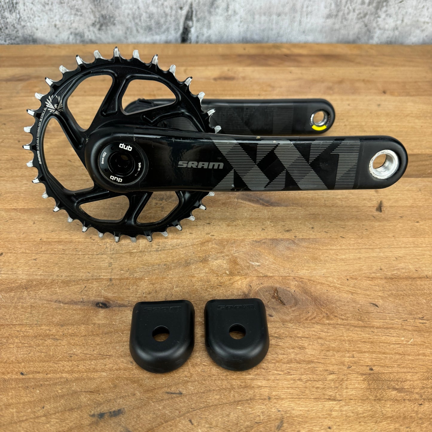 SRAM XX1 Eagle 175mm 1x 12-Speed DUB Boost Carbon Mountain Bike Crankset 418g