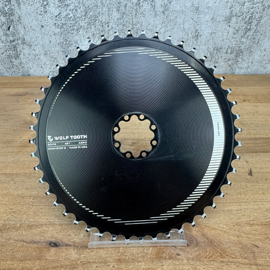 Wolf Tooth Drop-Stop B Aero 48t 1x 8-Bolt Direct-Mount Bike Chainring 158g