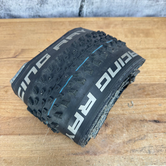 Low Mile! Schwalbe Racing Ray 29 x 2.35 Tubeless MTB Single Tire 815g