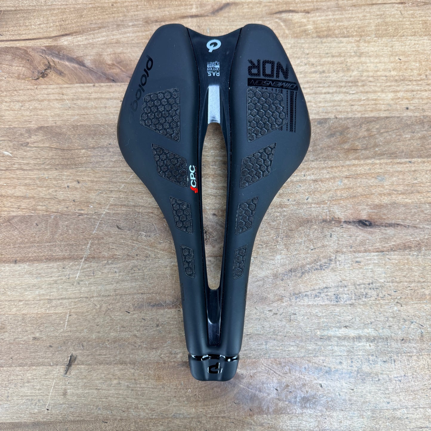 Low Mile! Prologo Dimension NDR 143mm Tirox Titanium Rails Bike Saddle 229g