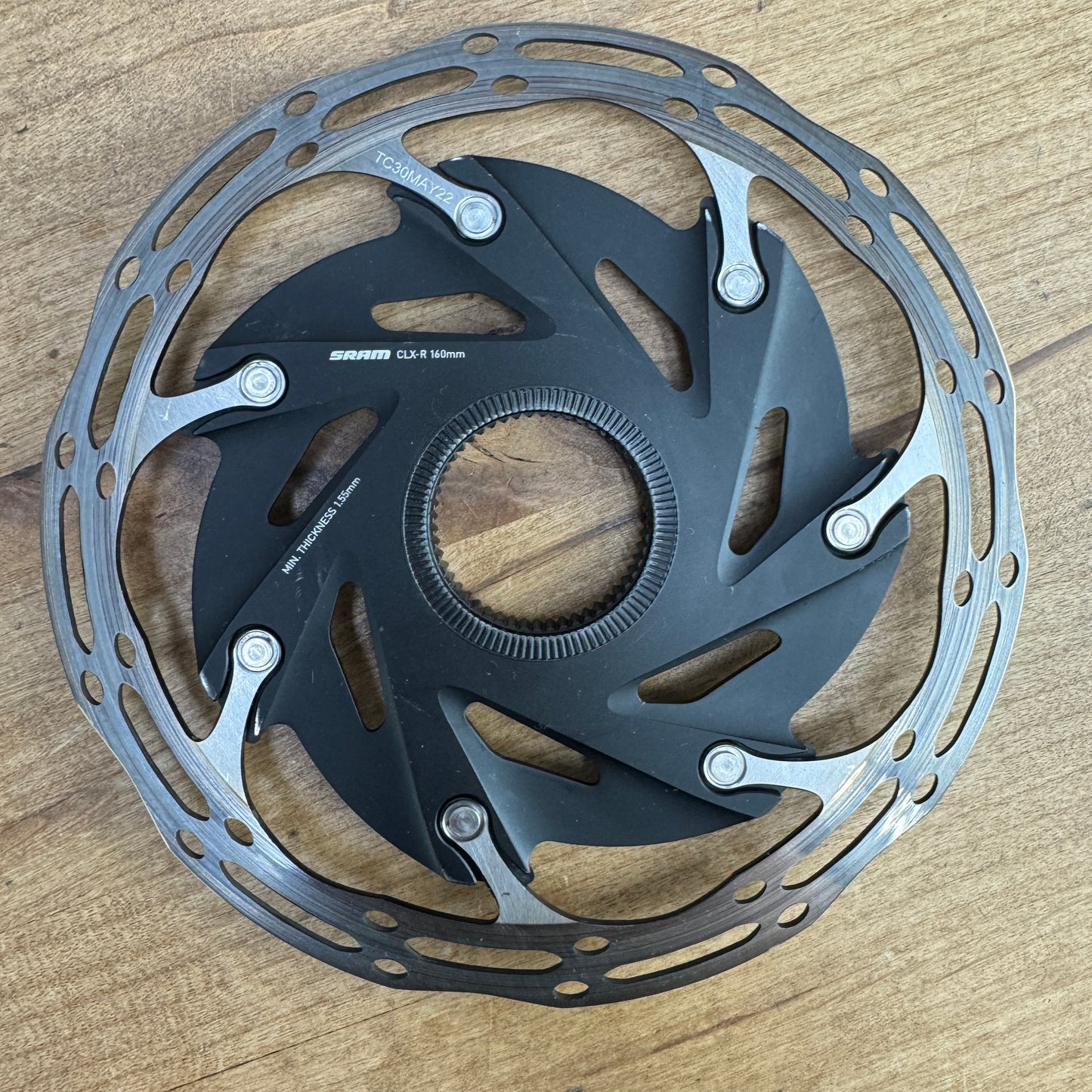 SRAM Centerline CLX-R Center Lock 160mm Disc Brake Rotors 274g