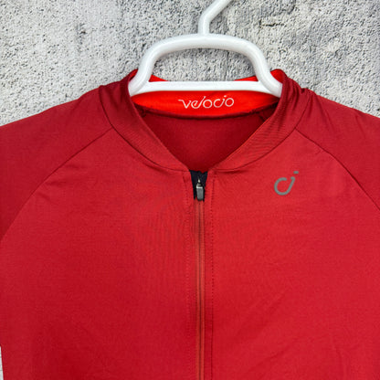 Velocio Signature Short Sleeve Red Men's Small Cycling Jersey