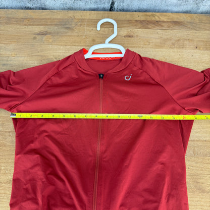 Velocio Signature Short Sleeve Red Men's Small Cycling Jersey