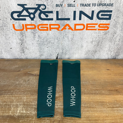 Light Use! Rapha Thermal Arm Warmers Small Whoop Green Cycling Clothing 55g