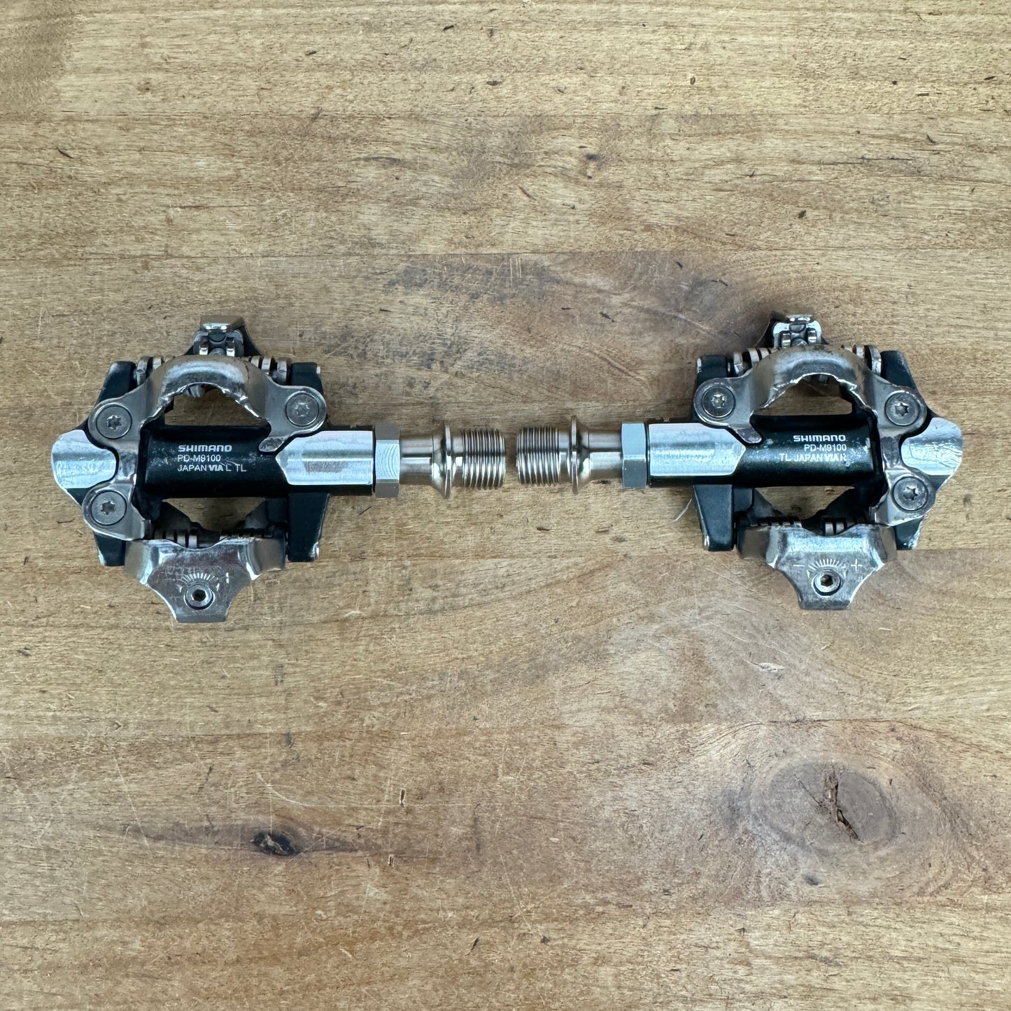 Shimano XTR PD-M9100 -3mm 52mm Spindle Mountain Bike MTB Clipless Pedals 305g