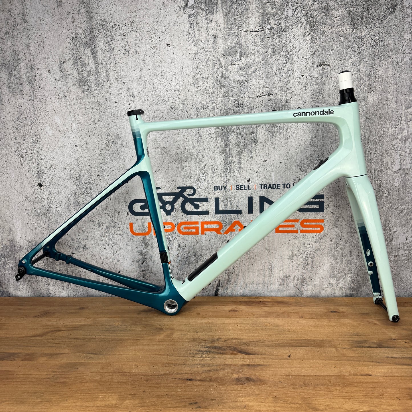 2023 Cannondale Synapse 58cm Carbon Disc Brake Frameset 700c 1947g Cool Mint
