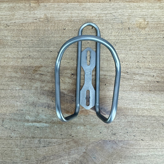 Low Mile! Silca Sicuro Titanuim Single Water Bottle Cage 31g