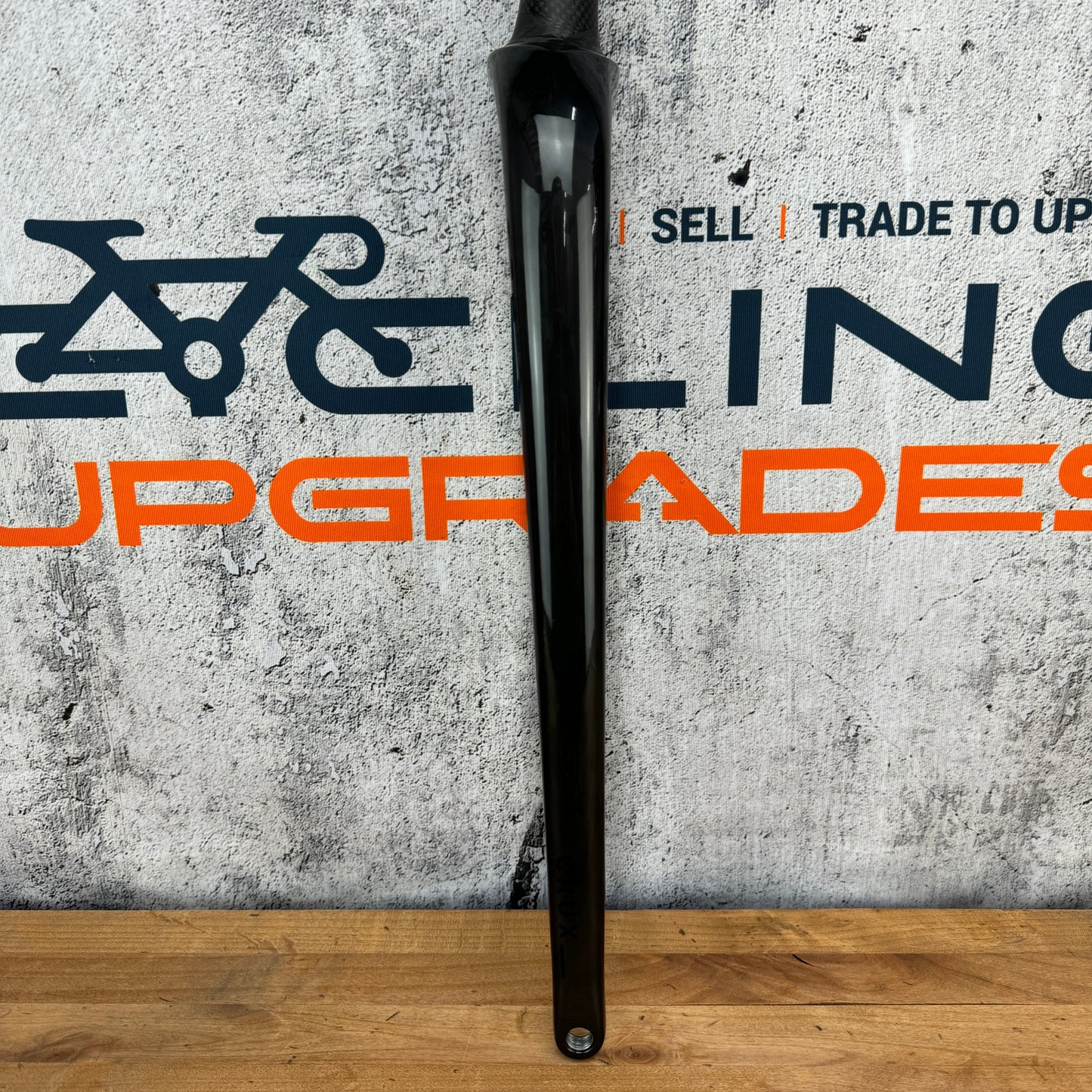 New Takeoff! Specialized 2024 Crux 220mm Steerer 50mm Rake Carbon Black Fork