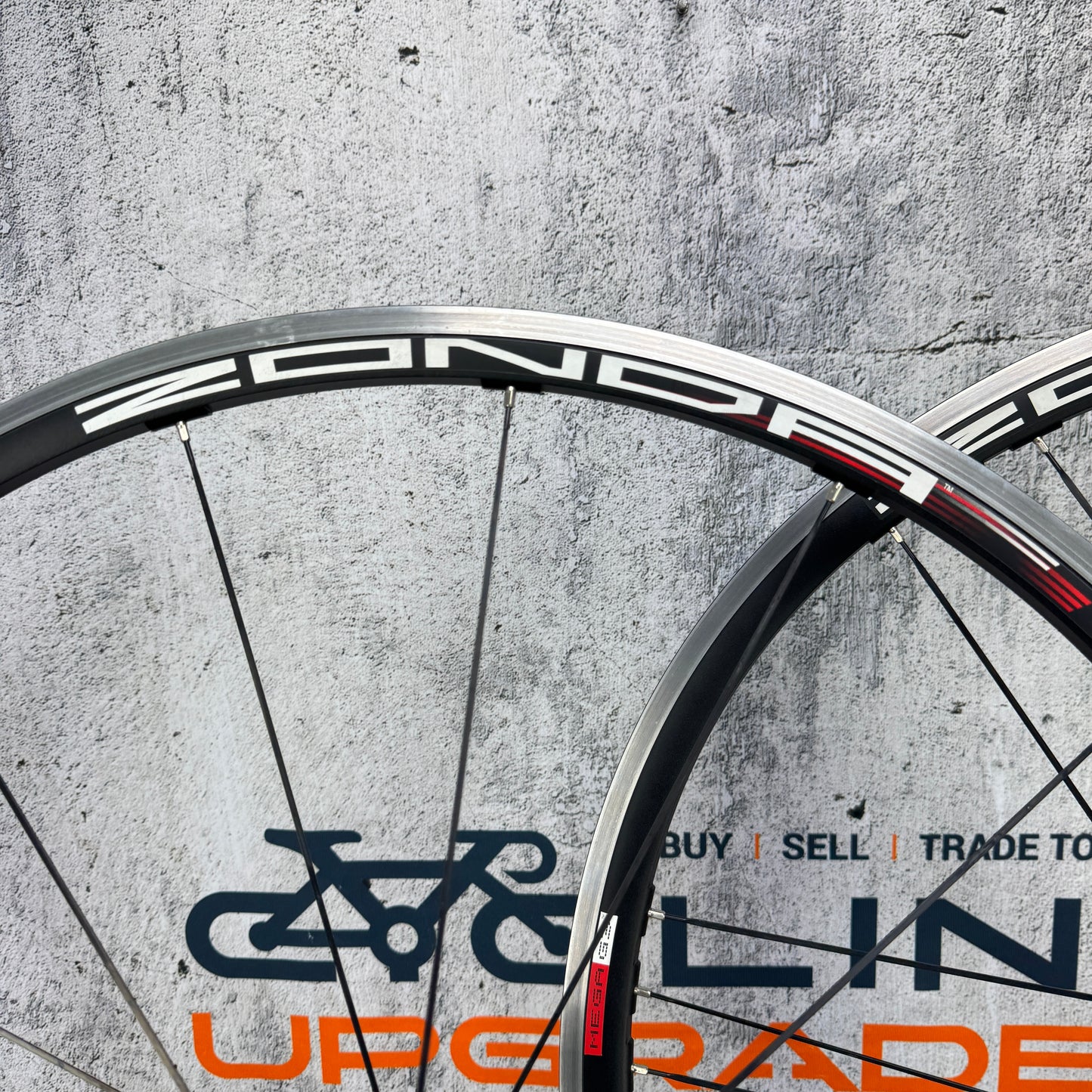 Campagnolo Zonda G3 Mega 2-Way Fit Alloy Tubeless Wheelset 700c Rim Brake 1563g