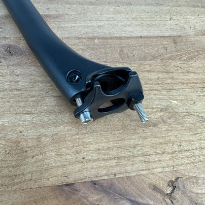 Hylix Carbon 360mm x 25.4mm Round Seatpost Carbon & Alloy Saddle Rail Compatible