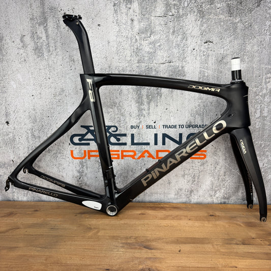2016 Pinarello Dogma F8 56cm Rim Brake Carbon Frameset 700c 1804g