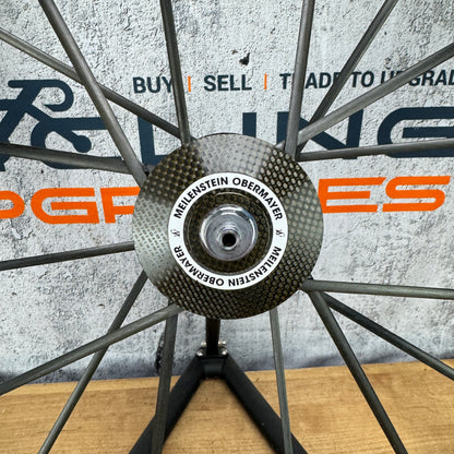 2019 Lightweight Meilenstein Obermayer Carbon Tubular Front Wheel 700c Rim Brake