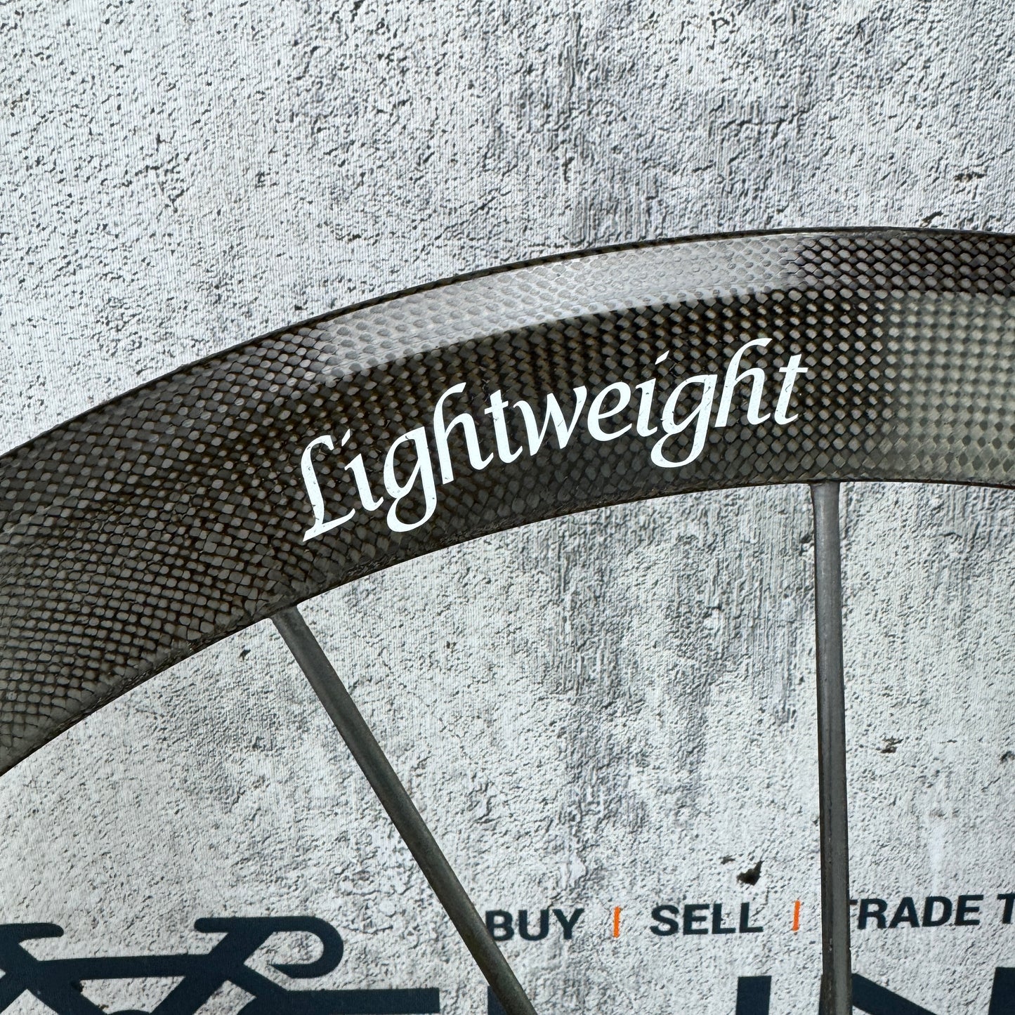 2019 Lightweight Meilenstein Obermayer Carbon Tubular Front Wheel 700c Rim Brake