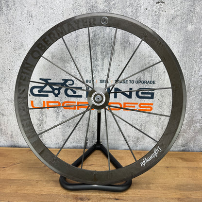 2019 Lightweight Meilenstein Obermayer Carbon Tubular Front Wheel 700c Rim Brake