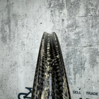 2019 Lightweight Meilenstein Obermayer Carbon Tubular Front Wheel 700c Rim Brake