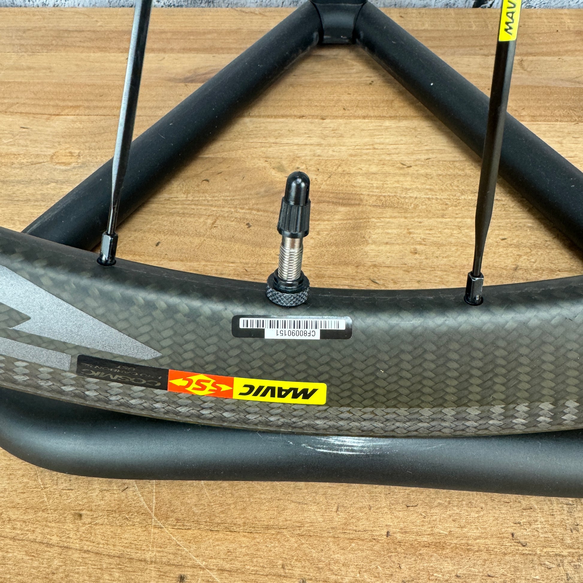 Mavic Cosmic Pro SL UST Carbon Tubeless Wheelset 700c Rim Brake 