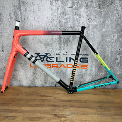 2022 Specialized Crux Pro 61cm Carbon Disc Brake Gravel Frameset 700c 1550g