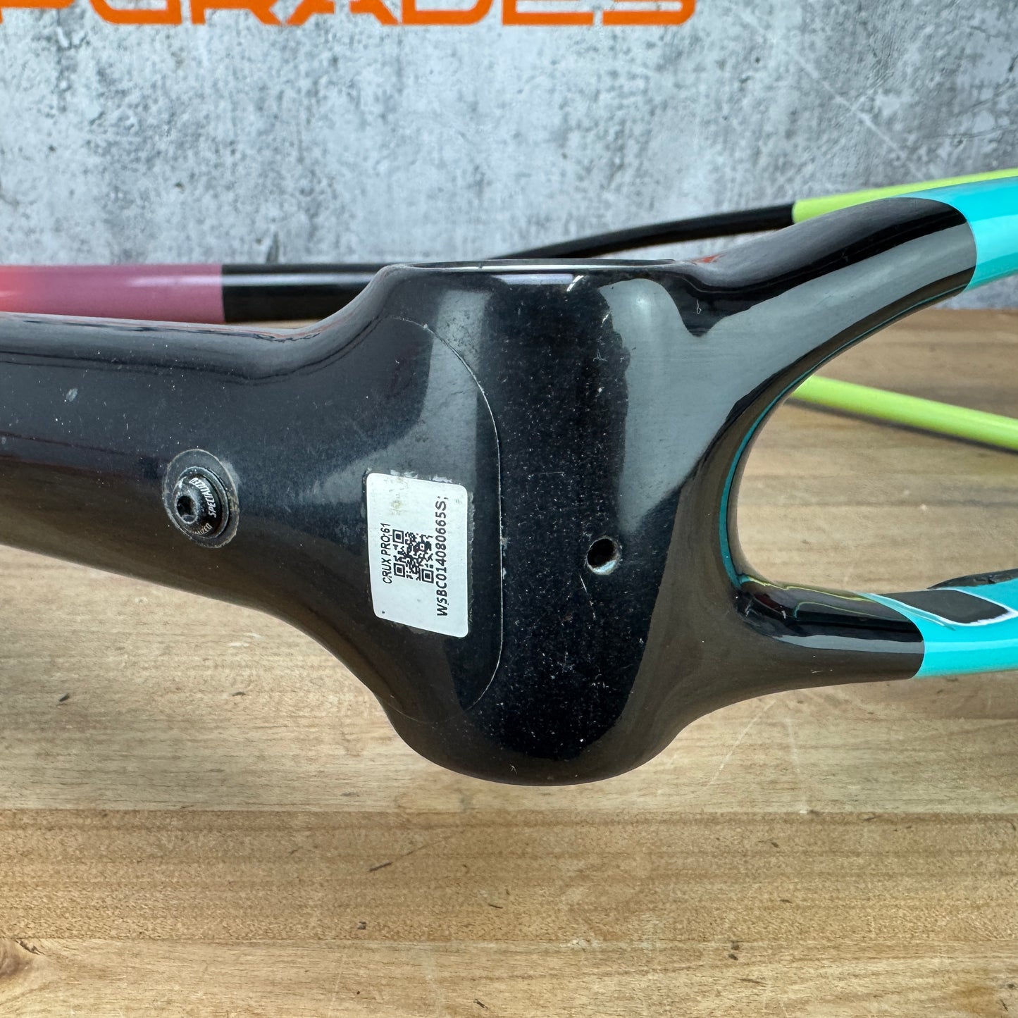 2022 Specialized Crux Pro 61cm Carbon Disc Brake Gravel Frameset 700c 1550g