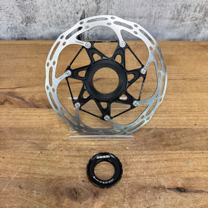 SRAM CLX 160mm Single Bike Disc Brake Rotors w/ Lockring 124g