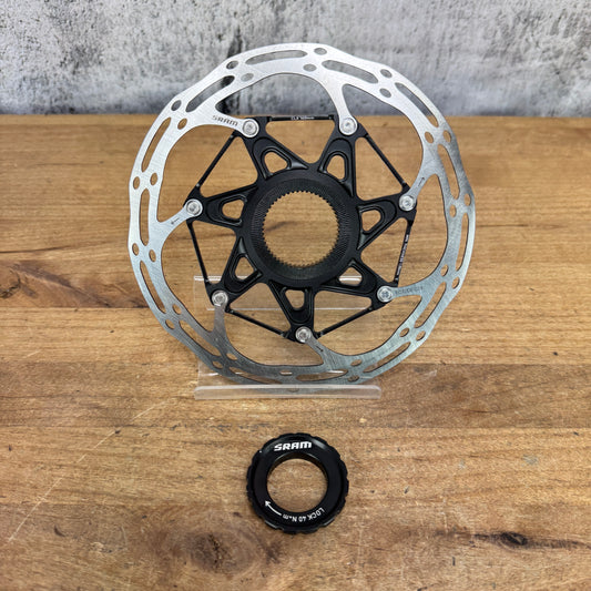 SRAM CLX 160mm Single Bike Disc Brake Rotors w/ Lockring 124g