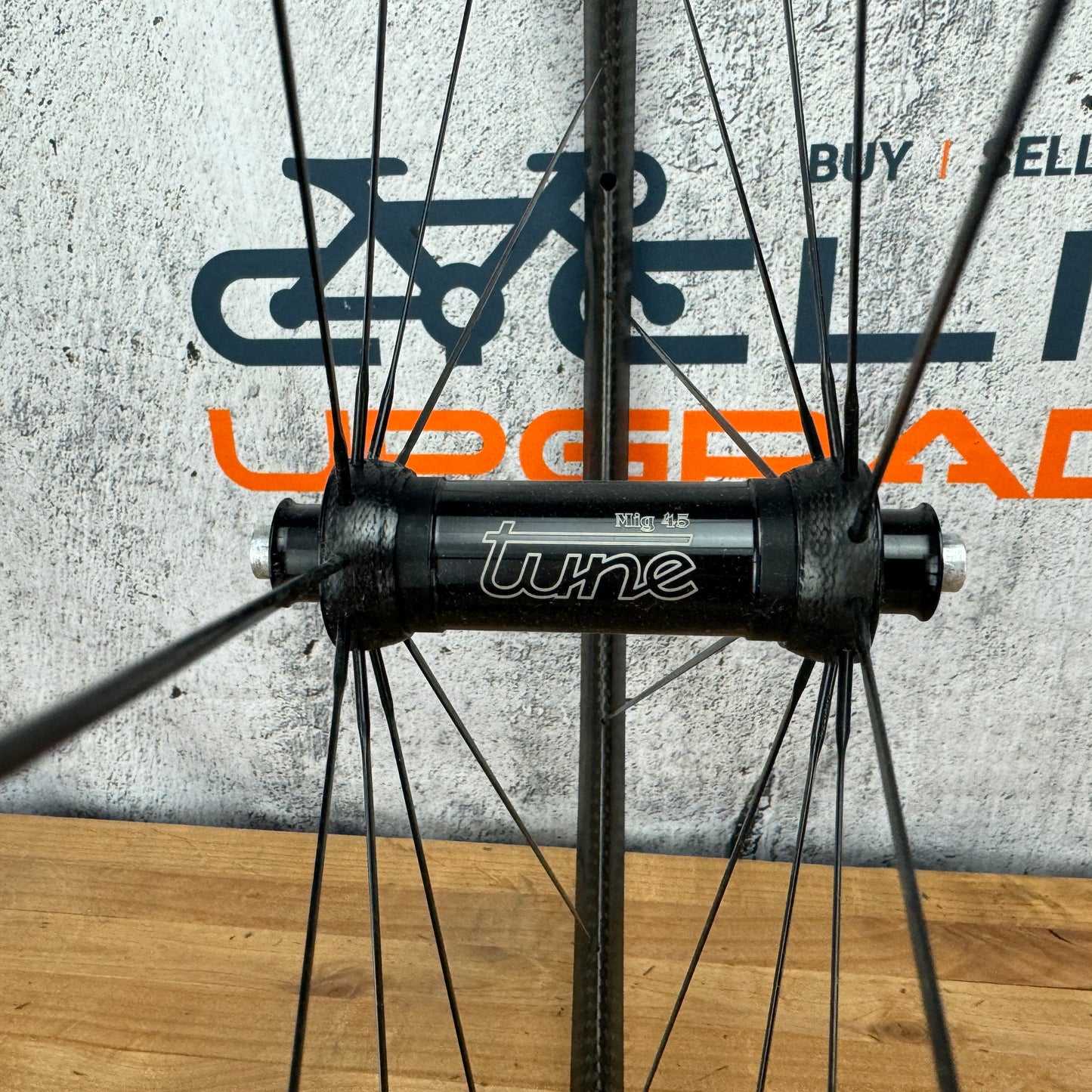 Mint! Tune Skyline Carbon Tubular Wheelset Rim Brake Tune Mig 45/Mag 150 910g