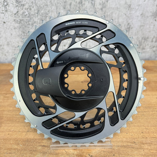 SRAM Red AXS D1 Quarq 48/35t 12-Speed 8-Bolt Power Meter Chainring Set 267g