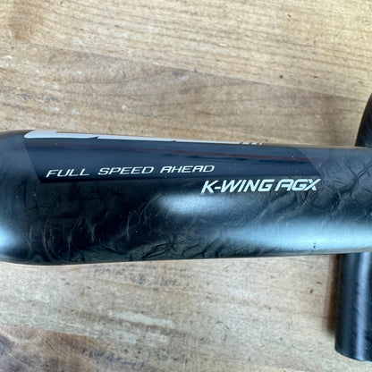 Light Use! FSA K-Wing AGX 40/45cm Carbon 31.8mm 76mm Reach 115mm Drop Handlebar