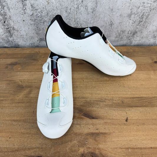Worn Once! Sidi Laghee Sprint Road Sartoria Ciclistica Men's 48 Cycling Shoes