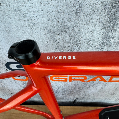 Mint! 2021 Specialized Diverge Pro 54cm Carbon Gravel Disc Frameset 700c 2510g