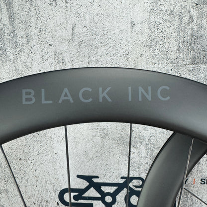 2024 Black Inc Sixty Carbon Tubeless Disc Brake Wheelset 700c 1638g