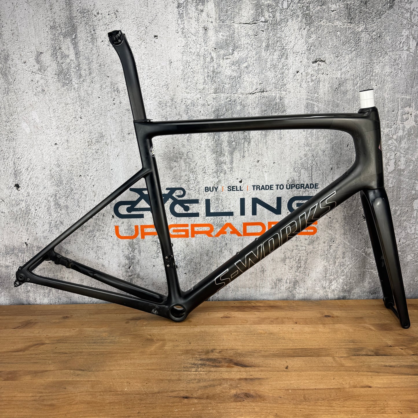 2019 Specialized S-Works Tarmac SL6 58cm Carbon Disc Brake Frameset 700c 1668g