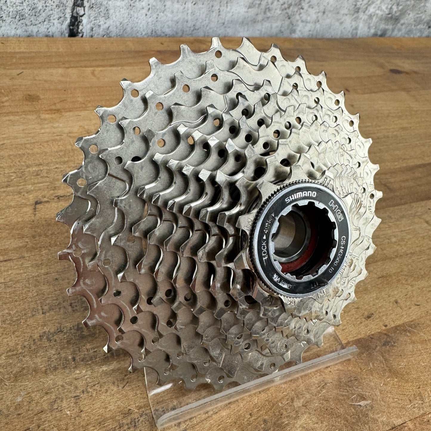 Low Mile! Shimano CS-HG500 11-34t 10-Speed Bike Cassette 395g