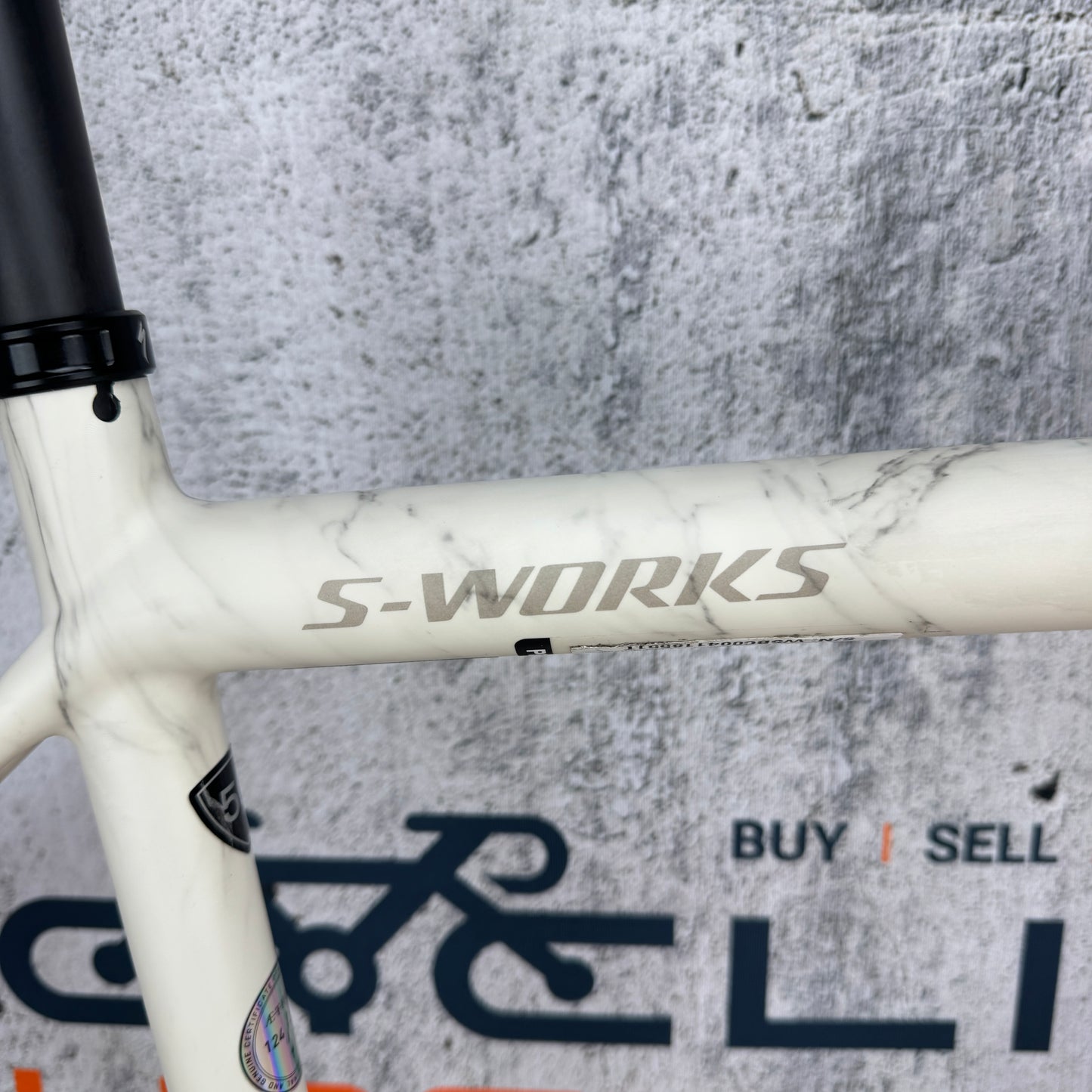 New! 2024 Specialized S-Works Aethos LTD Edition Marble 56cm Carbon Frameset