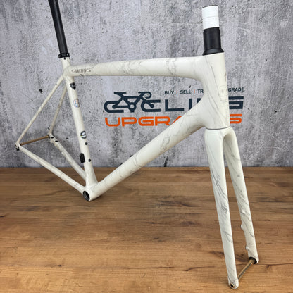New! 2024 Specialized S-Works Aethos LTD Edition Marble 56cm Carbon Frameset