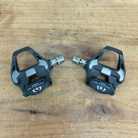 Light Use! Shimano Ultegra PD-R8000 Carbon Clipless Bike Pedals 245g