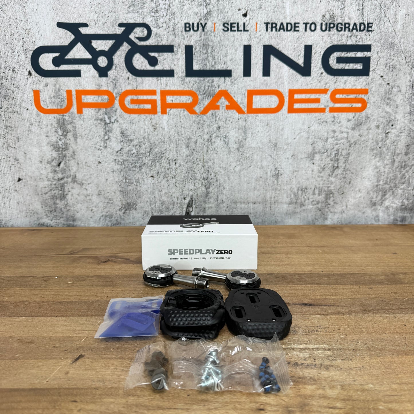 New! Wahoo Speedplay Zero Stainless Steel Road Bike Clipless Pedals 222g