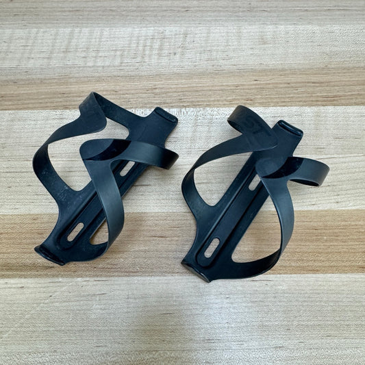 Light Use! Most Wings Carbon Bike Cycling Pair 2x Water Bottle Cages 42g